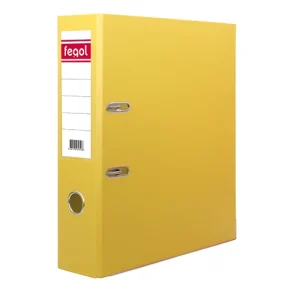 Pasta Arquivo Pp A4 Fegol L80 Amarelo