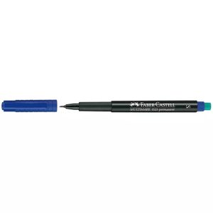 Marcador Acetato Faber-Castell OH Lux EF Azul