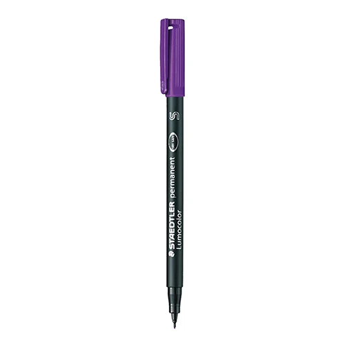 Marcador Acetato Staedtler Lumocolor SF Violeta 313-6 - Image 2