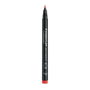 Marcador Acetato Staedtler Lumocolor F Vermelho 318-2