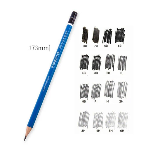Lápis Grafite Staedtler Mars Lumograph 100-B Cx.12 - Image 4