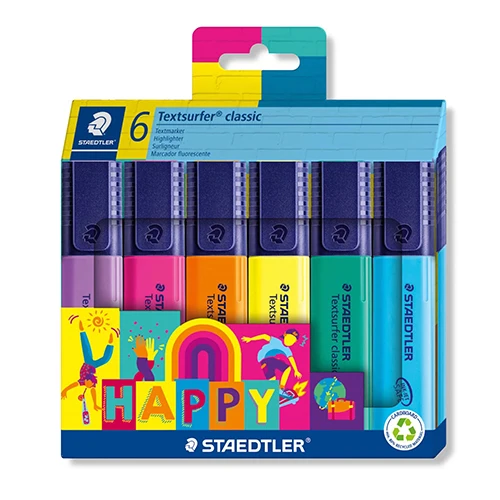 Marcadores Fluorescentes Staedtler Textsurfer Classic Happy - Image 2