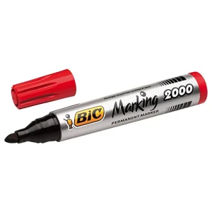 Marcador Permanente Bic Marking 2000 Vermelho