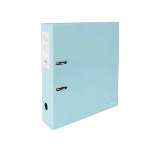 Pasta Arquivo A4 L80 Lisa Azul Pastel