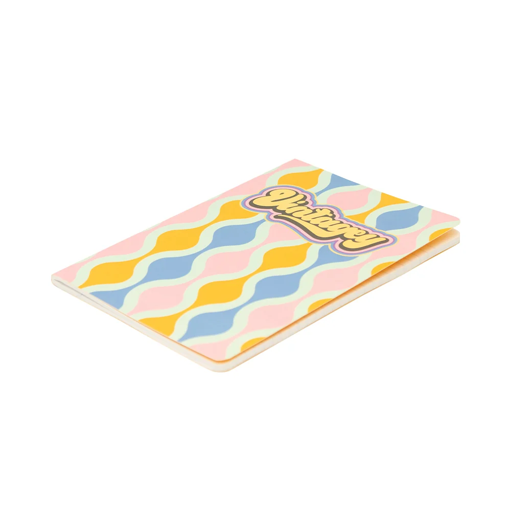 Caderno Agrafado A5 Quadriculado VINTAGEY Waves 48Fls - Image 4