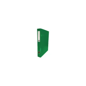 Pasta Arquivo L/E 2 Argolas 320x290x40mm Verde Pack 10