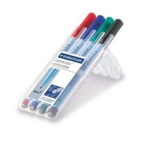 Marcadores Staedtler Lumocolor Correctable 305 Conj.4