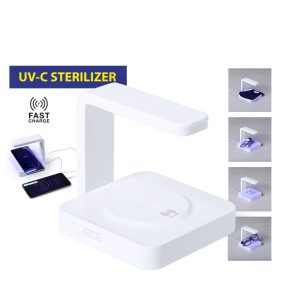 Lâmpada esterilizadora UV com carregador Blay