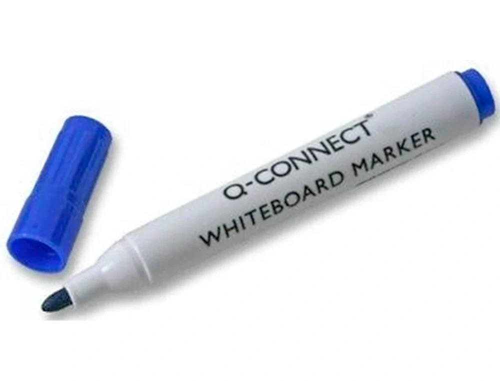 Marcador Quadro Branco Azul Ponta Redonda 3.0mm Cx.10 - Image 6