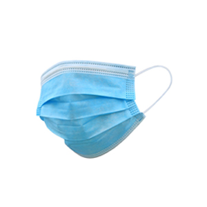 Máscara cirúrgica descartável 3 ply Azuis