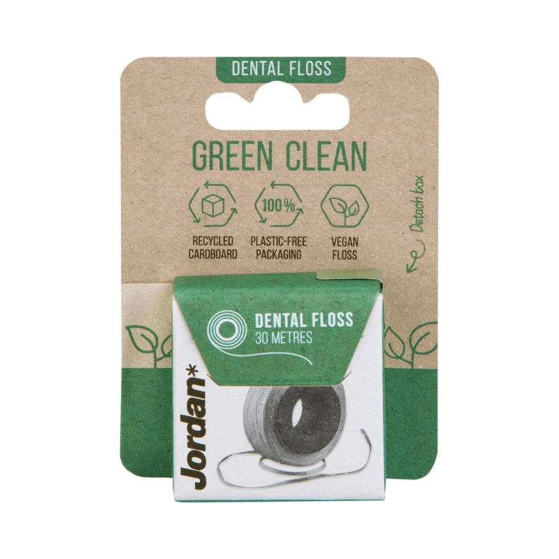 Fio Dental Jordan Green Clean 30 M
