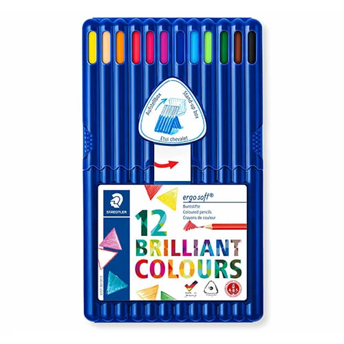 Lápis Cor Staedtler Ergosoft Cx.12