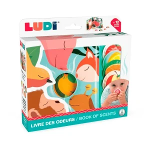 Livro Sensorial Cheiros Fruta Bebé 12M+ Ludi