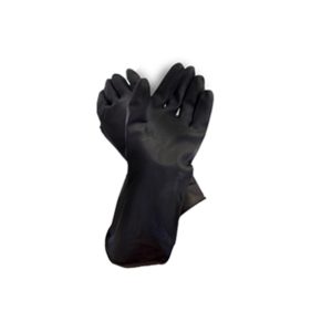 Luvas de látex industriais Pretas