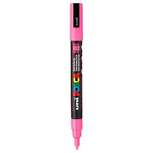 Marcador Permanente Uni Posca PC-3M Rosa (Fino 0.9-1.3mm)