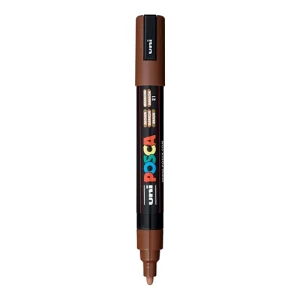 Marcador Permanente Uni Posca PC-5M Castanho Médio 1.8-2.5mm
