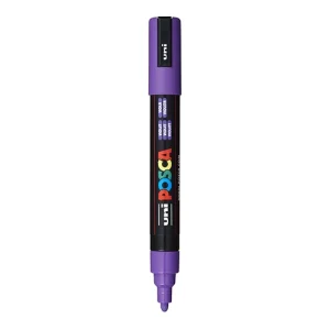 Marcador Permanente Uni Posca PC-5M Violeta (Médio 1.8-2.5mm